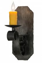 Meyda Black 155248 - 6.5"W Renzo Wall Sconce