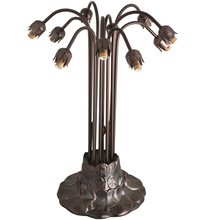 Meyda Black 15535 - 22" High Lily 10 Light Table Base