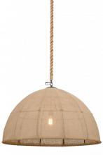 Meyda Black 156216 - 36"W Empire Dome Textrene Pendant