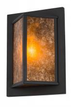 Meyda Black 156359 - 11"W Wedge Wall Sconce