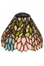 Meyda Black 157862 - 7" Wide Wisteria Shade