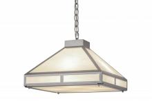 Meyda Black 158130 - 18"Sq Whitewing Prime Pendant