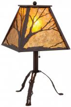 Meyda Black 158717 - 25"H Branches Table Lamp