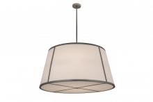 Meyda Black 159592 - 48"W Cilindro Tapered Pendant