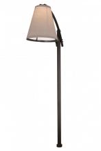 Meyda Black 160475 - 21"W X 102"H Cilindro Tapered Patio Lamp