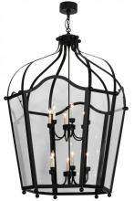 Meyda Black 161066 - 42" Wide Citadel 12 Light Pendant