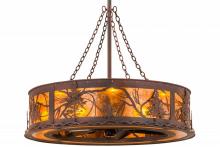 Meyda Black 161486 - 44"W Tamarack Chandel-Air