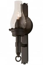 Meyda Black 161544 - 5" Wide Durango Wall Sconce