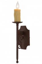 Meyda Black 162458 - 5" Wide Toscano Wall Sconce