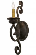 Meyda Black 162465 - 5" Wide Fernando Wall Sconce