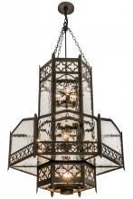 Meyda Black 162812 - 36"W Church Pendant