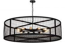 Meyda Black 162850 - 60" Wide Paloma Golpe Pendant