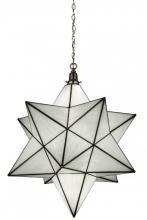 Meyda Black 162853 - 32"W Moravian Star Pendant