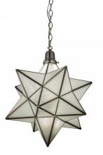 Meyda Black 162855 - 18" Wide Moravian Star Pendant