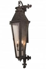 Meyda Black 162946 - 14"W Millesime Lantern Wall Sconce