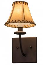 Meyda Black 163135 - 6" Wide Laredo Wall Sconce