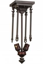 Meyda Black 163230 - 16"H Oil Rubbed Bronze 2 LT Semi-Flushmount Hardware