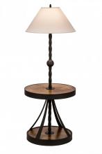 Meyda Black 165145 - 58"H Achse Floor Lamp