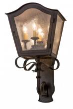 Meyda Black 165282 - 12"W Christian Wall Sconce