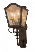 Meyda Black 166490 - 10"W Christian Wall Sconce