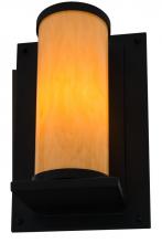 Meyda Black 166951 - 12"W Legacy House Wall Sconce