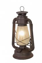 Meyda Black 170032 - 12"H Miners Lantern Table Lamp