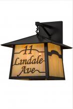 Meyda Black 170126 - 16"W Personalized Stillwater Wall Sconce