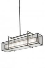 Meyda Black 170994 - 54"L Nelson Oblong Pendant