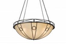 Meyda Black 172640 - 60"W Pelican Bay Inverted Pendant