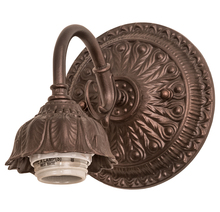 Meyda Black 17276 - 5" Wide Mahogany Bronze Wall Sconce Hardware