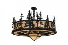 Meyda Black 173713 - 45"W Tall Pines Chandel-Air