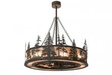 Meyda Black 175914 - 45" Wide Tall Pines Chandel-Air