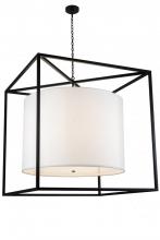 Meyda Black 176627 - 48"Sq Kitzi Cilindro Pendant