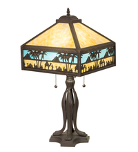 Meyda Black 176708 - 26" High Camel Mission Table Lamp