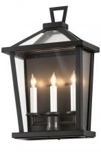 Meyda Black 176793 - 12.5" Wide Kitzi Tapered Wall Sconce