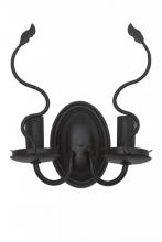 Meyda Black 176831 - 9" Wide Tuscan Vineyard 2 Light Wall Sconce Hardware