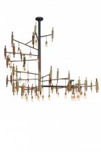 Meyda Black 177477 - 123"L Alva Kavel Chandelier