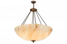 Meyda Black 178063 - 36"W Madison Inverted Pendant