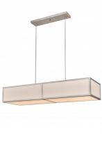 Meyda Black 178216 - 72"L Quadrato Oblong Pendant