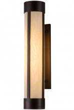 Meyda Black 178974 - 6"W Cartier Wall Sconce