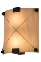 Meyda Black 180946 - 12"W Maxton ADA Wall Sconce