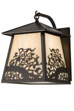 Meyda Black 181491 - 14"W Apple Branch Wall Sconce