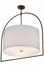 Meyda Black 181542 - 31" Wide Cilindro Cambre Pendant