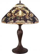 Meyda Black 181599 - 23" High Jeweled Grape Table Lamp