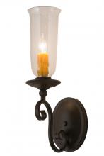 Meyda Black 181810 - 5" Wide Wallis Wall Sconce