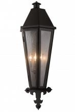 Meyda Black 181916 - 14"W Millesime Lantern Wall Sconce