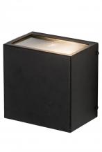 Meyda Black 183291 - 6"W Quadrato Palazzo Wall Sconce