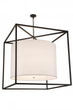 Meyda Black 183371 - 48"Sq Kitzi Cilindro Pendant