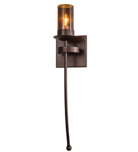 Meyda Black 183448 - 6" Wide Bechar Wall Sconce