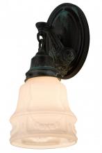 Meyda Black 184609 - 5"W Revival Garland Wall Sconce